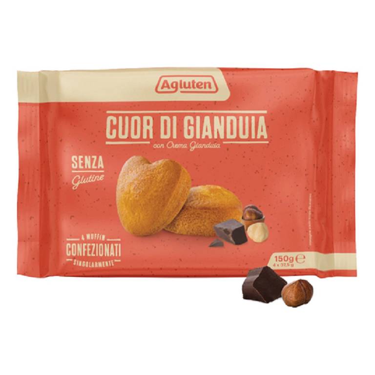 AGLUTEN CUOR DI GIANDUIA 150G AGLUTEN CUOR DI GIANDUIA 150G
