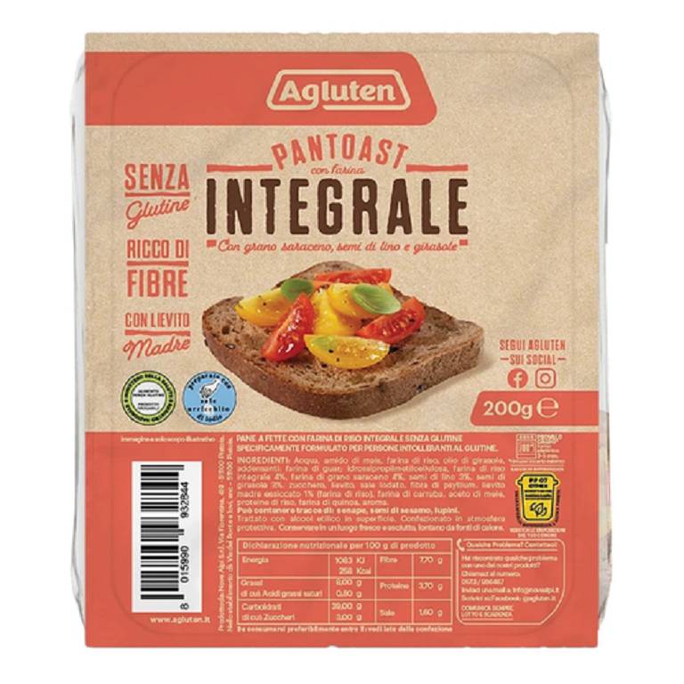 AGLUTEN PANTOAST FARINA INTEGR AGLUTEN PANTOAST FARINA INTEGR