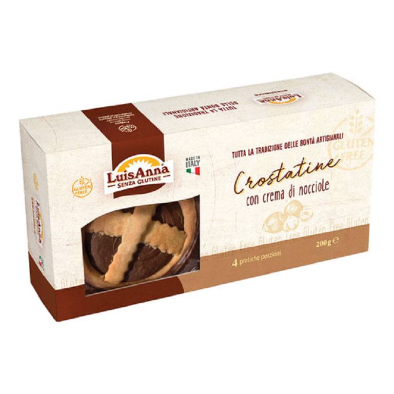 CROSTATINA CREMA NOCCIOLE4X50G CROSTATINA CREMA NOCCIOLE4X50G