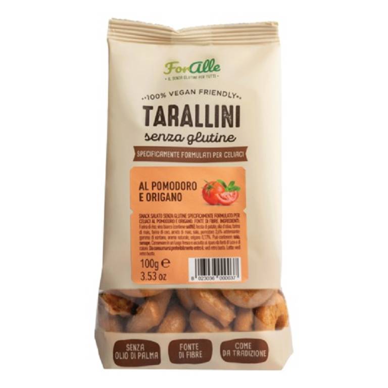 FORALLE TARALLINI POMO/ORI100G FORALLE TARALLINI POMO/ORI100G