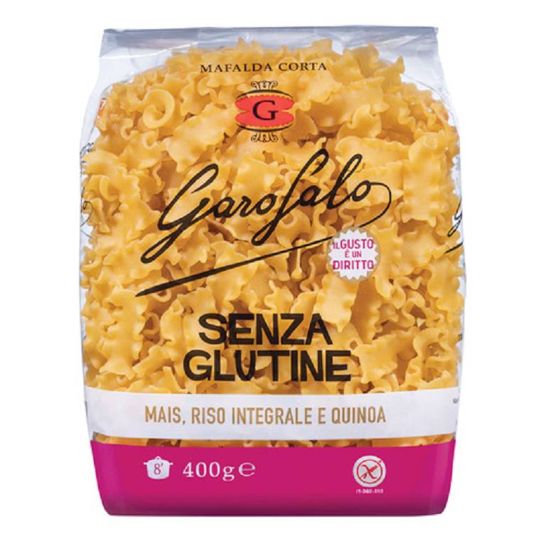 GAROFALO MAFALDA S/GLUT 400G GAROFALO MAFALDA S/GLUT 400G