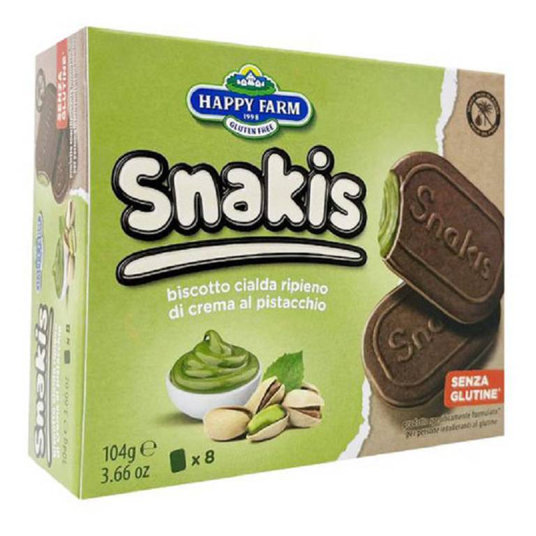 HAPPY FARM SNAKIS PISTACC 104G HAPPY FARM SNAKIS PISTACC 104G